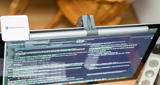 BenQ ScreenBar Plus LED-Monitor-Lampe im Test - während der Arbeit erleichtert eher kühles Licht die Konzentration und steigert die Effizienz
