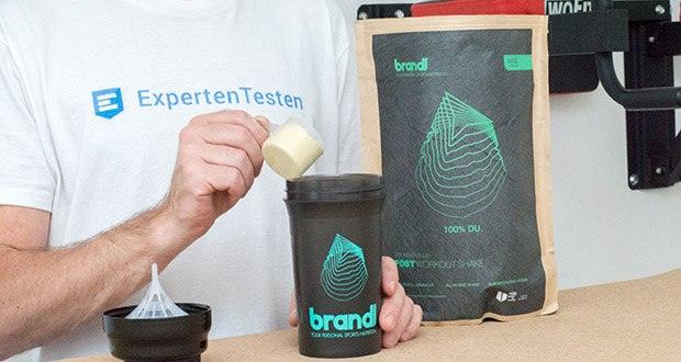 Brandl Muskelaufbau Shake im Test - nach dem Kauf mischt Brandl umgehend in Deutschland deinen Shake für dich zusammen
