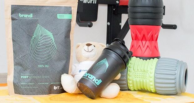 Brandl Muskelaufbau Shake im Test - All-In-One Post-Workout Shake mit allen Inhaltsstoffen, die dein Körper nach dem Krafttraining braucht