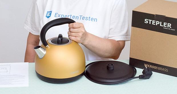 STEPLER Retro-Design Wasserkocher im Test - designed in Germany