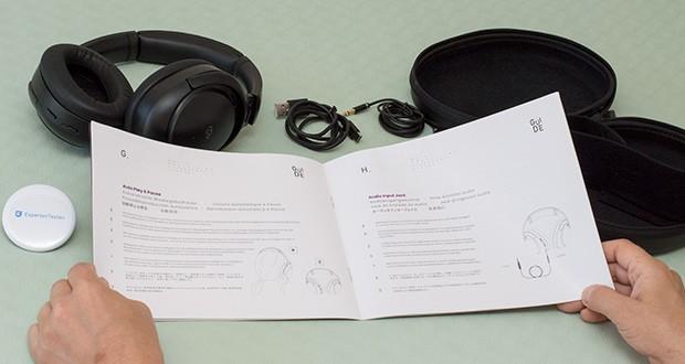 Mu6 Space 2 Bluetooth Kopfhörer im Test - aktivieren Sie den Sprachassistenten Siri oder Alexa mit zwei Drücken der ANC-Taste und verwalten Sie Ihre Musik und Ihr Telefon, ohne Ihre Hände zu benutzen