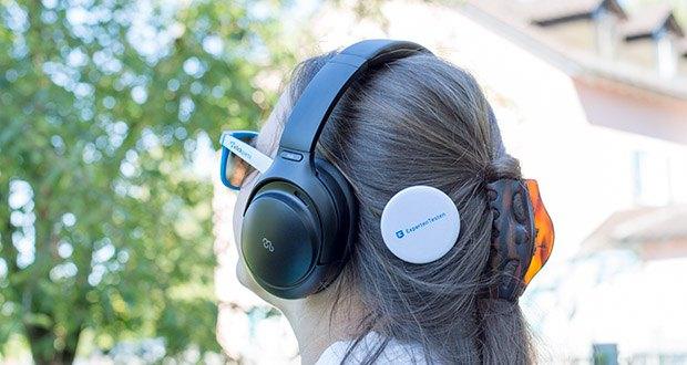 Mu6 Space 2 Bluetooth Kopfhörer im Test - verwendet einen speziellen hochdichten Memory-Schaum in der Ohrhörerpolsterung, um Geräusche zu isolieren