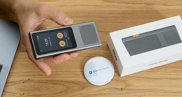 Langogo Minutes Sprachübersetzer und Diktiergerät im Test - kombiniert Online WiFi Sprachübersetzer und Diktiergerät
