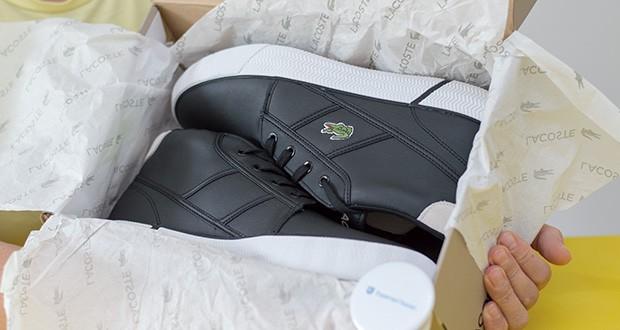 Lacoste Herren-Chukka Boots Gripshot im Test - 87% Leder, 8% Synthetik, 5% gespaltenes Veloursleder