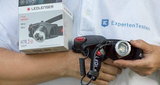 LED-Stirnlampe H7R.2 von Ledlenser ist mit 4 Betriebsarten ausgestattet: Boost-Modus, Low-Power-Modus, Power- und Blink-Modus