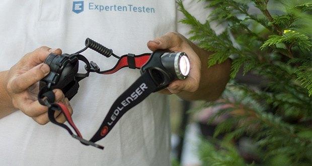 LED-Stirnlampe H7R.2 von Ledlenser im Low-Power-Modus beträgt die Leuchtdauer bis zu 30 Stunden