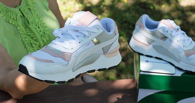 PUMA RS 2.0 Futura Sneaker im Test - Overlays in Wildleder-Optik