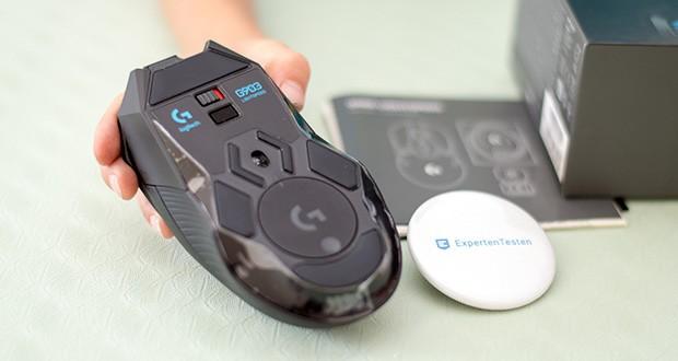 Logitech G903 LIGHTSPEED kabellose Gaming-Maus im Test - mit Sensor der nächsten Generation mit 1:1-Abtastung, 400+ IPS und einer maximalen Empfindlichkeit von 100–16.000 DPI