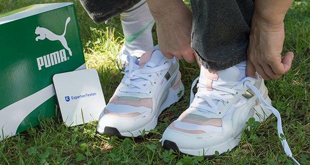 PUMA RS 2.0 Futura Sneaker im Test - die Polyurethan-Zwischensohle von PUMA fĂĽr ein reibungsloses Abrollen