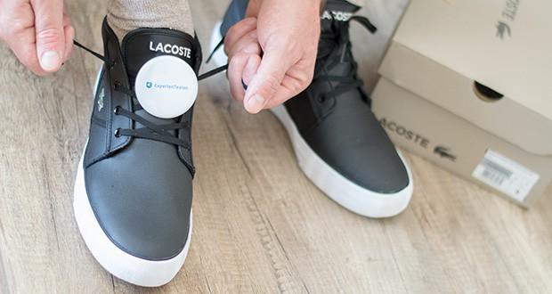 Lacoste Herren-Chukka Boots Gripshot im Test - Obermaterial: Glattleder, Innenmaterial: Synthetik, Sohle: Gummi