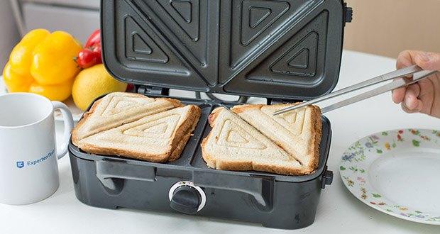 Decen Sandwichmaker im Test - 3-in-1 Waffeleisen / Sandwichmaker / Sandwichgrill mit Antihaftbeschichtung