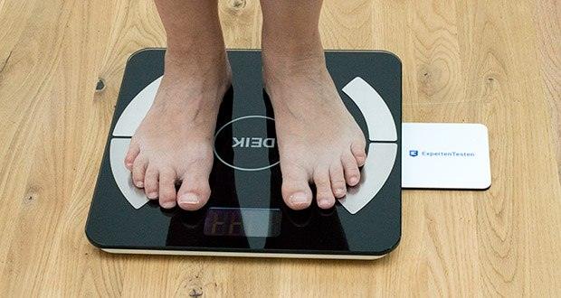 Deik Bluetooth Körperfettwaage im Test - Gesundheitsregler für Ihre Familie