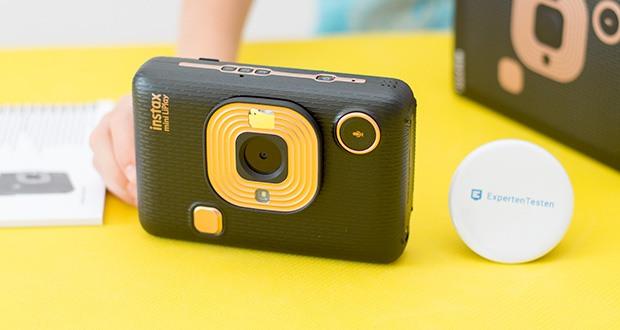 Fujifilm Instax Mini LiPlay Elegant Hybride Sofortbildkamera im Test - das Objektiv der instax mini LiPlay sorgt dafür, dass alle Details perfekt eingefangen werden