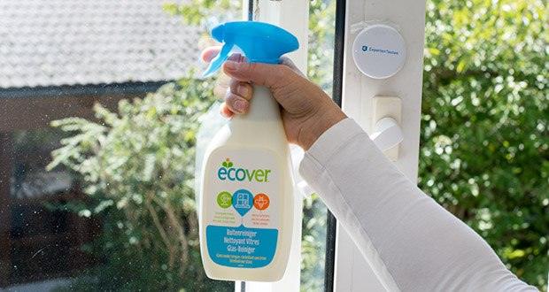 Ecover Glas- und Fenster-Reiniger im Test - streifenfreie Sauberkeit auf Glas- und Spiegelflächen