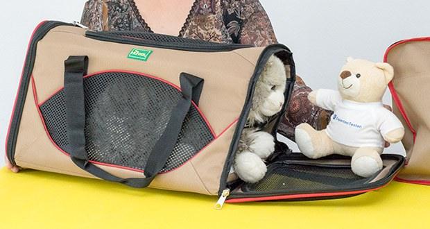 HUNTER KANSAS Tragetasche für Hunde und Katzen im Test - eine große und stabile Tasche