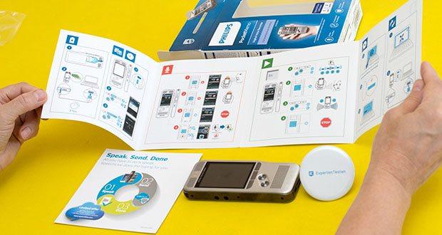 Philips DPM6000 Digitales Diktiergerät im Test - die kristallklaren Aufnahmen eignen sich perfekt, wenn Sie dieses Diktiergerät mit Spracherkennung einsetzen möchten