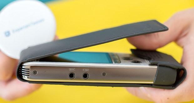 Philips DPM6000 Digitales Diktiergerät im Test - per Drucktasten steuern Sie sämtliche Aufnahme- und Wiedergabefunktionen sowie die Bearbeitung des Diktates (Einfügen, Überschreiben, Anhängen)