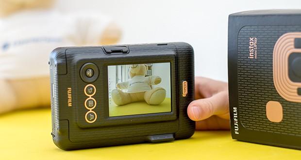 Fujifilm Instax Mini LiPlay Elegant Hybride Sofortbildkamera im Test - erste instax mini hybrid Sofortbildkamera