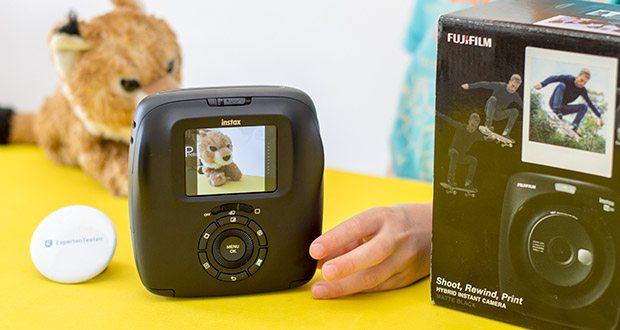 Fujifilm instax SQUARE SQ 20 Hybride Sofortbildkamera im Test - Hybride Sofortbildkamera mit internem Speicher für 50 Aufnahmen