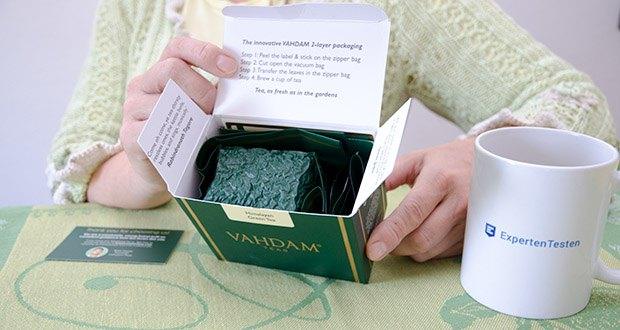 VAHDAM Grüne Teeblätter aus dem Himalaya im Test - ethischer, direkter und Messehandel