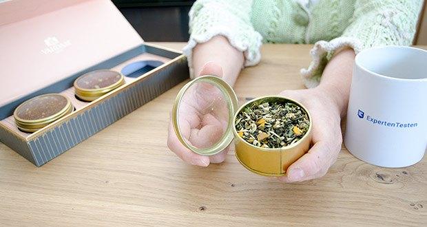VAHDAM Sortiertes 3 Tee-Geschenkset im Test - süßer Himalaya Detox Grüntee
