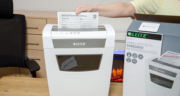 Leitz IQ Home Office Aktenvernichter im Test - Aktenvernichter fĂĽr Zuhause