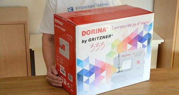 Gritzner Dorina Nähmaschine 333 im Test - bietet alles, was das Nähherz begehrt