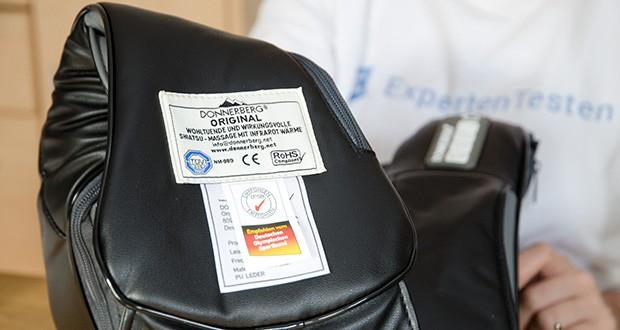 Donnerberg Nackenmassagegerät Premium NM089 im Test - wird kontinuierlich TÜV SÜD geprüft