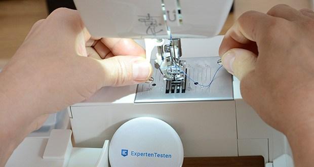 Gritzner Dorina Nähmaschine 333 im Test - nähen mit Zwillingsnadel möglich