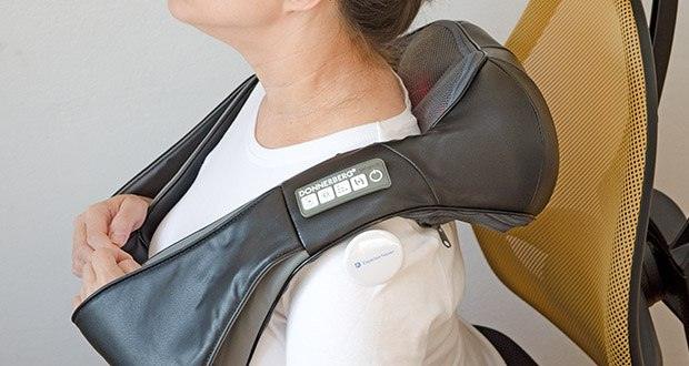 Donnerberg Nackenmassagegerät Premium NM089 im Test - geeignet für Massagen am Nacken, Rücken, Schultern, Bauch, Taille, Beine, Arme usw.