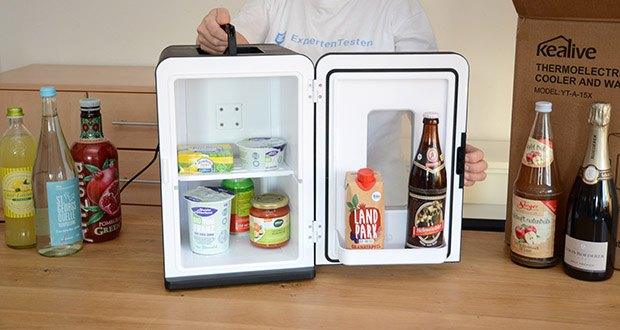 Kealive Mini Kühlschrank im Test - energiesparender Minikühlschrank