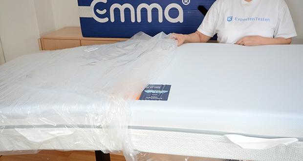Emma Two Matratze 90x200cm im Test - optimierte Aufteilung der Liegefläche