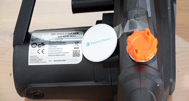 Deltafox Elektro-Kettensäge DG-ECS1830 im Test - starker, kraftvoller 1800 Watt Motor