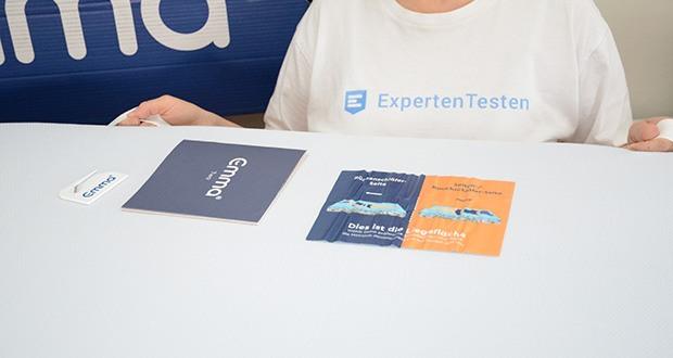 Emma Two Matratze 90x200cm im Test - durch ihr asymmetrisches Liegezonen-Profil mit fünf Zonen sorgt die Emma Two für eine hohe Anpassungsfähigkeit und einer ergonomischen Ausrichtung Deiner Wirbelsäule durch spezielle Zonierung