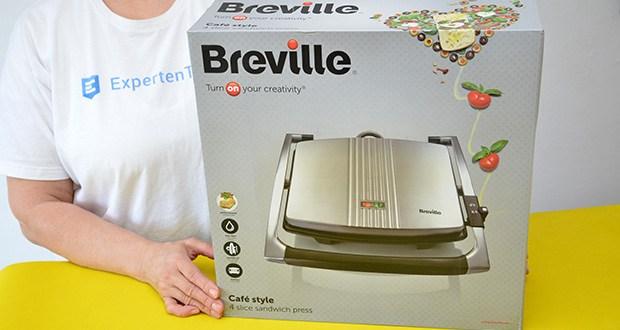 Breville Panini Grill Sandwichtoaster im Test - ein wichtiges Bestandteil jeder KĂĽcheneinrichtung