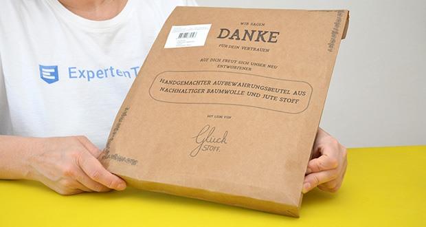 Glueckstoff Aufbewahrungsbox Brot Korb im Test - Familienunternehmen spezialisiert auf die Herstellung von plastikfreien Haushaltsprodukten aus natürlichen Stoffen