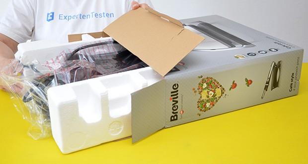 Breville Panini Grill Sandwichtoaster im Test - Leistung: 2000 Watt