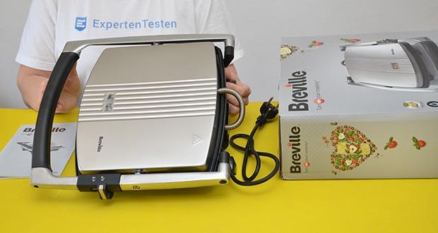 Breville Panini Grill Sandwichtoaster im Test - grillt bis zu 4 Sandwiches gleichzeitig