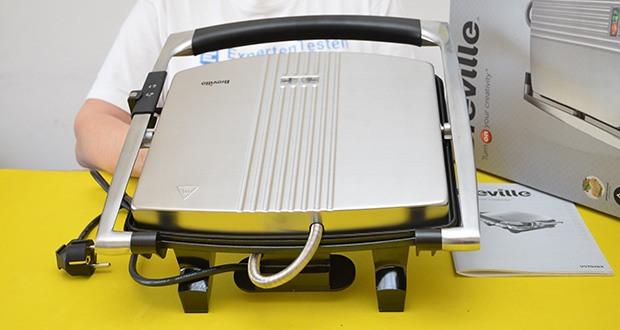 Breville Panini Grill Sandwichtoaster im Test - mit nĂĽtzlichen und benutzerfreundlichen Funktionen ausgestattet