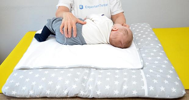 LULANDO Wickelauflage im Test - mit 2 abnehmbaren und wasserundurchlässigen Bezügen ausgestattet