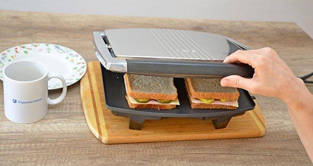 Breville Panini Grill Sandwichtoaster im Test - die Panini-Presse setzt die Breville-Tradition der Entwicklung innovativer Sandwichtoaster fort