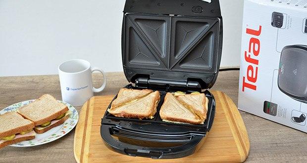 Tefal Snack Time SW341B Waffeleisen & Sandwichtoaster im Test - Multifunktionsgerät für Waffeln (rechteckig, belgisch) und Sandwiches (dreieckig, klassisch)