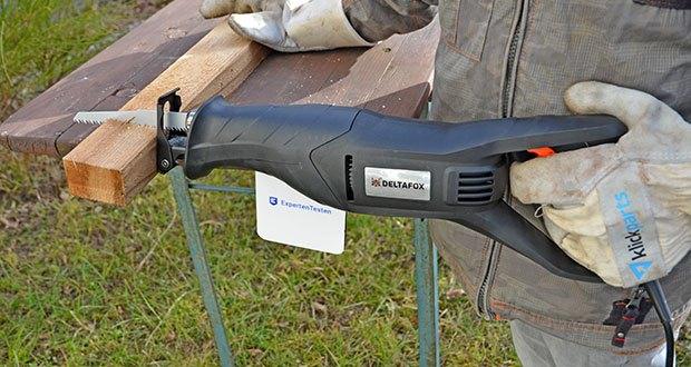 Deltafox Elektro Säbelsäge DP-ERS 8010 im Test - super Handhabung für all deine Projekte