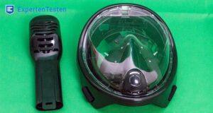 Stabilität der Schnorchelmaske im Test Stabilität der Schnorchelmaske als wichtiges Testkriterium