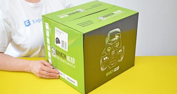 Broken Head Motorradhelm Gasman im Test - Gewicht: 1200 g - 1500 g