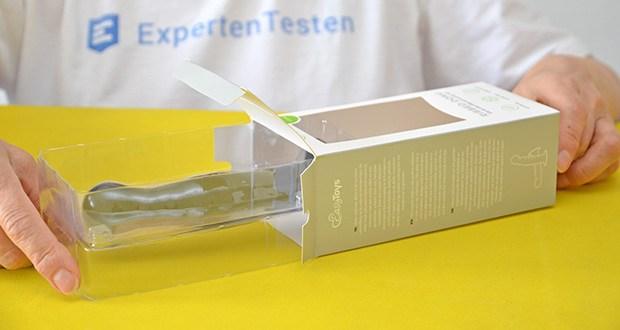 EasyToys Ribbed Dong Silikon Dildo im Test - Farbe: Schwarz