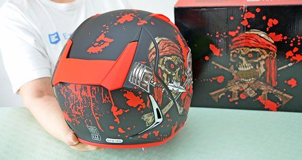 Broken Head Jack S. V2 Pro Motorradhelm im Test - Innenmaterial: Polyester