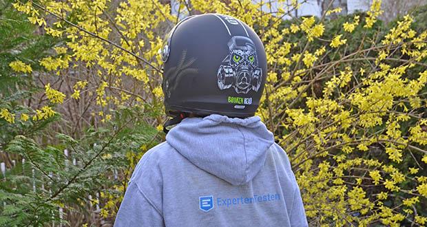 Broken Head Motorradhelm Gasman im Test - herausnehmbares Innenfutter