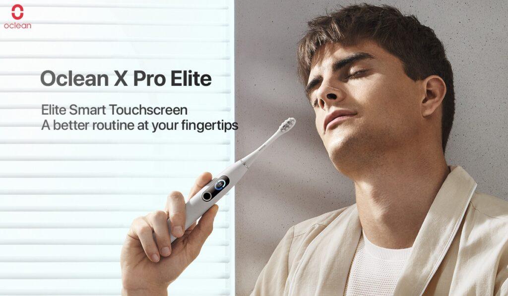 Smarte Erfahrung mit der Oclean X Pro Elite machen.