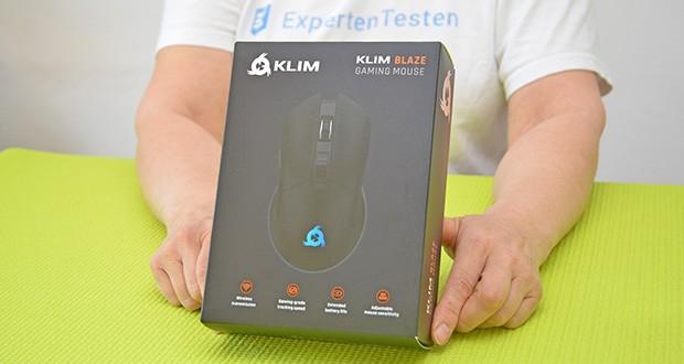 KLIM Blaze kabellose RGB Gaming Maus im Test - mit einem hochpräzisen optischen Sensor